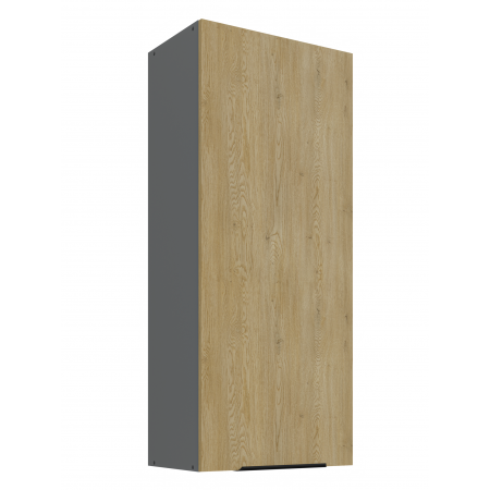 Szafka kuchenna górna 50 cm CREMA dąb cremona / antracyt 50 G-108 1F